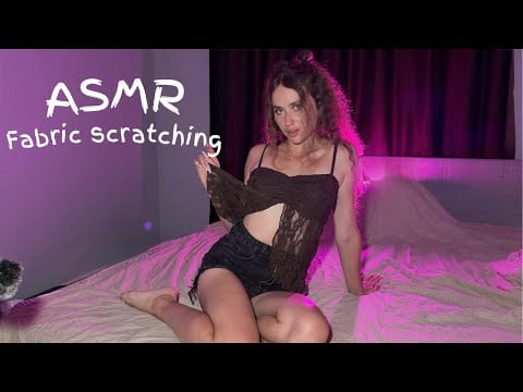 ASMR Clothes Scratching 🧵 Especially Lace ✨ Instant Tingles & Deep Sleep