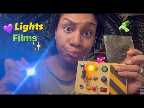 ASMR - Film 1 & 2 With Lights (Mickey)