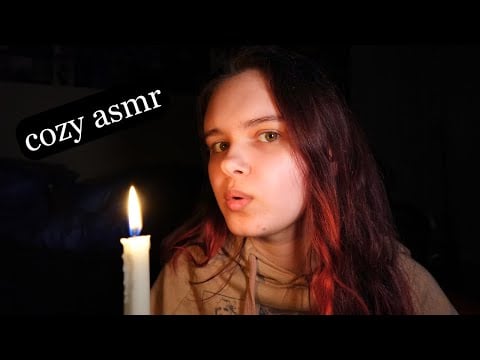 ASMR for a Cozy Winter Night (pampering you before bed, fire sounds, hair brushing, soft whispers)