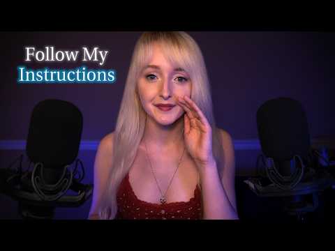 ASMR Follow My Instructions 💤 Eyes Closed for Sleep