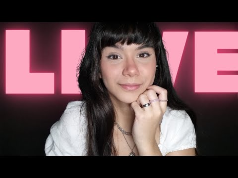 ASMR LIVE: ESCOLHA O SEU GATILHO PARA DORMIR MELHOR!