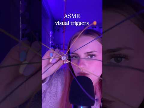 Which visual trigger was your fav? 💗👀 #asmr #relax #tingles #visualtingle