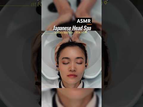 ASMR: The bliss of classic Japanese Head Spa #lalekasmr #headspaasmr #headmassage