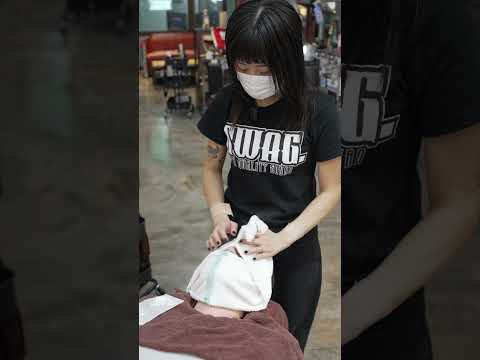 💈(ASMR) Best Haircut of His Life by Japanese Lady Barber - Scissors Haircut, Shave, Head Spa & More
