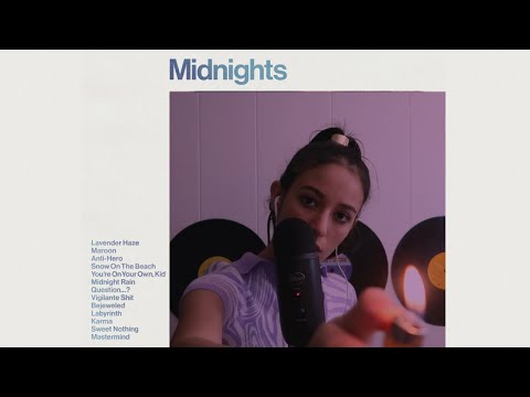 Taylor Swift - Midnights Full Album in ASMR