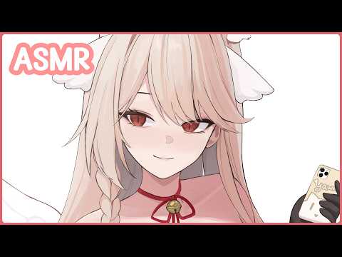 [ASMR ໒꒱] tsundere sister cleans your ears ♡ (whispering, ear cleaning, ear blowing, scratching)