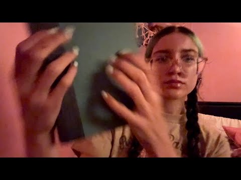Asmr ~ Fast & Aggressive Book Triggers (Tapping, Scratching, Turning, Gripping, Minimal Talking..)