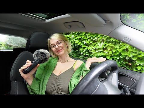 ASMR In My Car (while it's raining 🌧️)