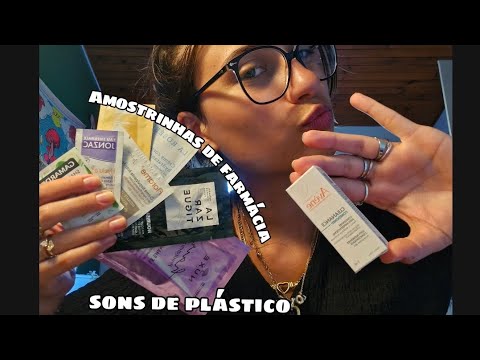 ASMR: AMOSTRAS DE FARMÁCIA🧴✨️