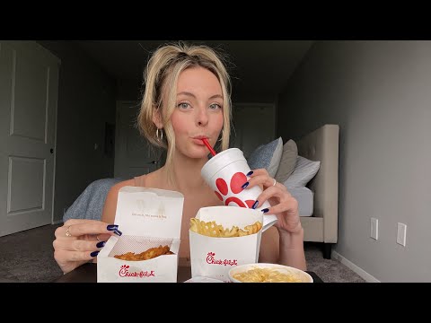 ASMR | Chick-fil-A Mukbang