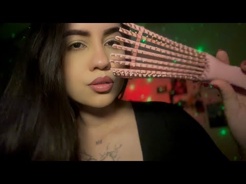 ASMR ARRUMANDO SEU CABELO ✂️ (semana do caseirinho) 