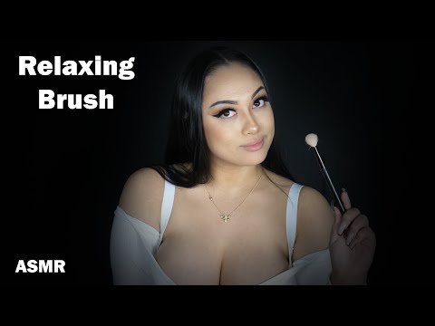 ASMR | Relaxing Ear Brushing for Bed Time Fast Sleep