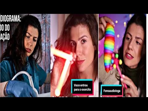 ASMR:cardiologista,fono,massagem na madeira,medica do exercito 