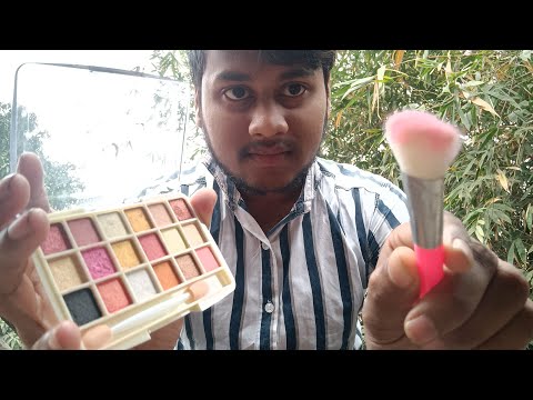 ASMR Fast and Aggressive Makeup Application 💄