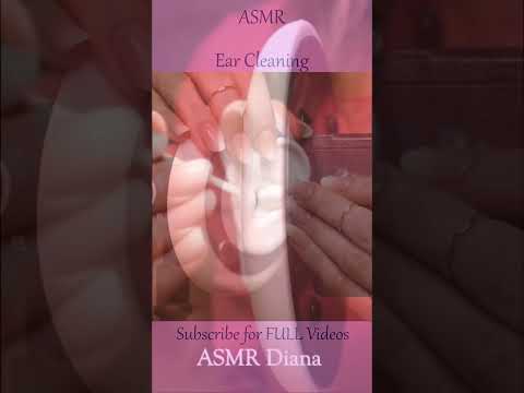 ASMR Ear Cleaning ❤️ Ear to Ear #shorts #asmr