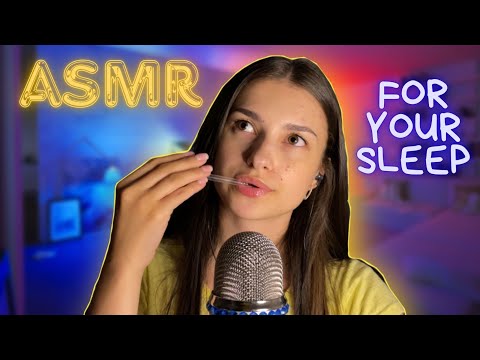 ASMR🎙️😴MOUTH SOUNDS👄☺️You will definitely sleep💤👅