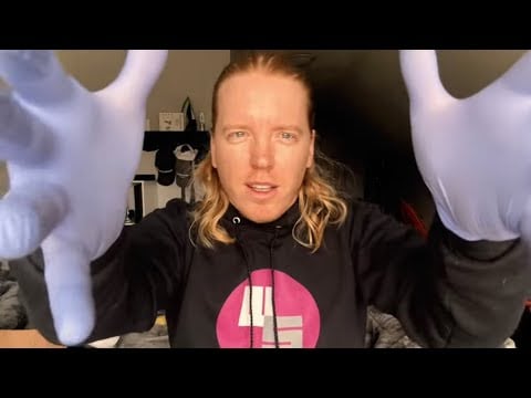 ASMR | Fast & Chaotic Cranial Nerve Exam (ft. @ASMR TACO) Just my half