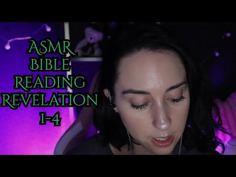 Christian ASMR-Relaxing Bible Reading of Revelation 1-4🪽⚡️