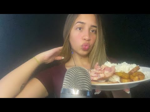 ASMR BLUE YETI- COMIENDO CONTIGO- AMNYASMR