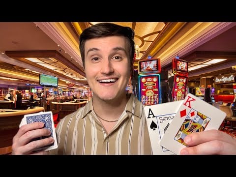 ASMR | Casino Blackjack Dealer Roleplay 🃏💤 (you win BIG)