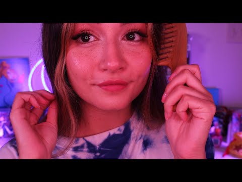 ASMR This Will Make You Sleepy | Hair Play, Brushing, Scratching, Combing