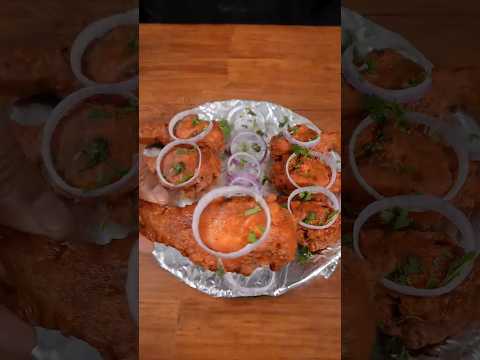 🔥 ASMR Crispy Chicken Leg Piece Fry | Extra Crunchy & Juicy | Satisfying Fry Sounds #shorts #asmr