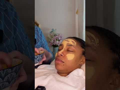 ASMR Skincare, Facial, Head Massage Pampering🩷 #asmr #asmrtingles #asmrrealperson #asmrpersonalcare