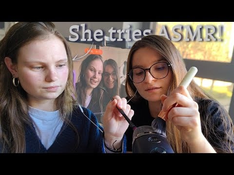 My Best Friend Tries ASMR 🥰 (Dutch)