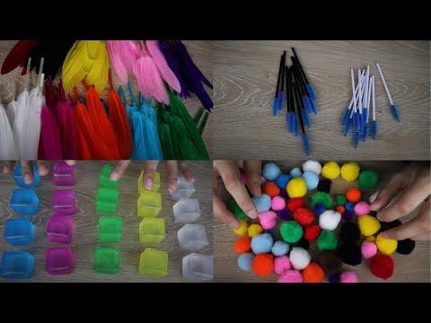 ASMR sorting random items (visual triggers)