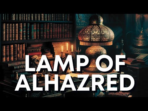 HP LOVECRAFT - Lamp of Alhazred, 1957 | ASMR + Cozy Fireplace Ambience for Sleep (+August Derleth)