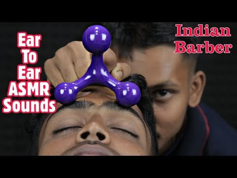 ASMR Head Scratching And Forehead Massage With Amazing Massage Tools | Ear To Ear ASMR Massage Relax