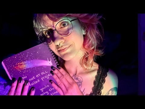 ASMR reading you positive quotes to make you feel better ❤️‍🩹 (soft spoken and whisper lofi)