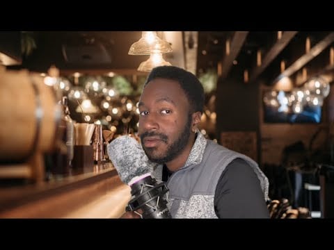 ASMR Man At The Bar Gives You Wisdom Roleplay💡