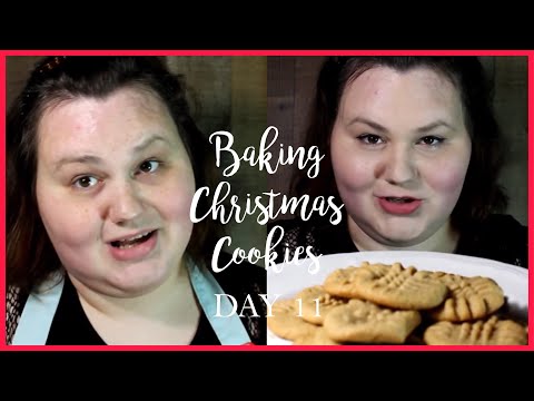ASMR Baking Peanut Butter Cookies | 12 Days of ASMR (DAY 11)