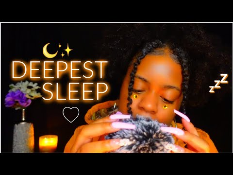 ASMR ✨Fluffy Mic HEAVEN For A Deep Sleep 😴🌙✨(Brain Melting Tingles🤤)