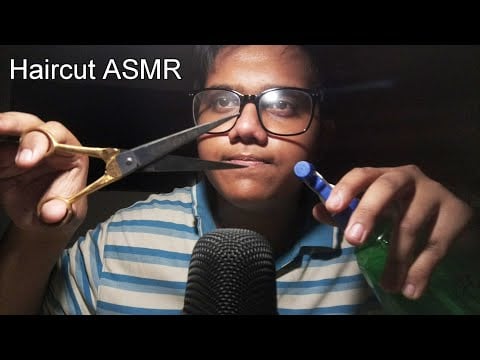 ASMR 1 MINUTE HAIRCUT FAST & AGGRESSIVE