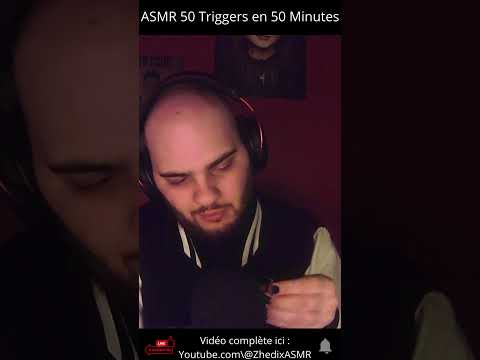 50 Triggers en 50 Minutes 💤 #asmr #français