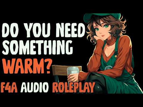 [F4A] Shy Barista Gives You Free Hot Cocoa [Friends To Lovers] [Snow] [ASMR Roleplay] [Part 1 & 2]