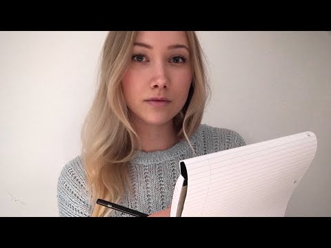 ASMR Sketching You Roleplay ☆