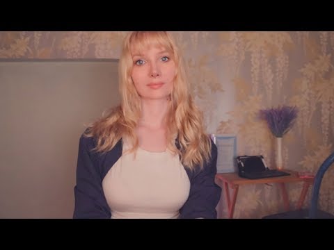 An ASMR Sleep Study 💤 Sleep Clinic / Triggers Presentation / Observation Experiment