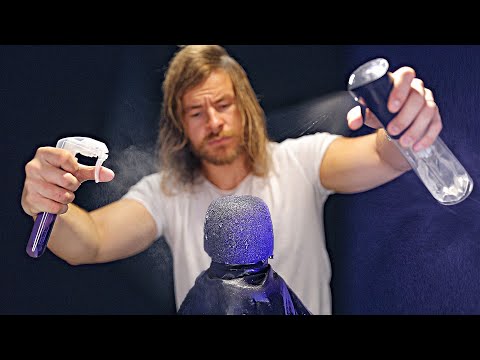 Ultra Fast RAW Barbershop SPRAY Bottle Sounds 💦💈ASMR💈💦