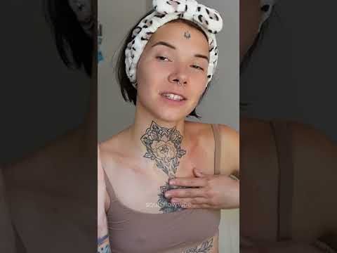 face neck massage home SPA ASMR