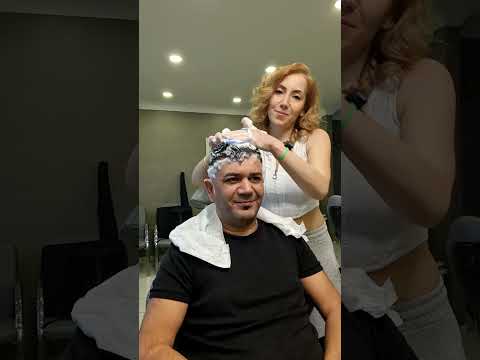 💈ASMR TURKISH LADY BARBER FOAMY HEAD MASSAGE