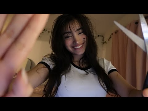 ASMR – Crazy Girl Gives You a Haircut