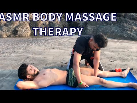 FULL BODY MASSAGE THERAPY BY INDIAN MASSEUR ARJUN TO FIROZ | ASMRYOGI2 (Ep-32)