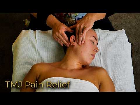She Couldn’t Open Her Mouth Without Pain — TMJ Massage That Changed Everything