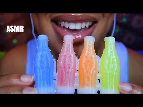 ASMR | Sour Nik-LNips Wax Candy Bottles & Pop Rocks Dips 🍬