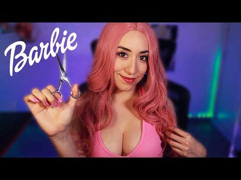 ASMR 🩷BARBIE TE CORTA EL PELO Peluquería relajante SOFT SPOKEN ESPAÑOL ✂️BARBIE roleplay en ESPAÑOL