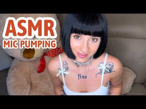 ASMR | Mic Pumping | Fast And Agressive Mic Triggers For Sleep | Mic Scratching