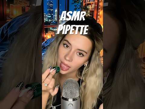 ASMR pipette 🤫 #asmr #mouthsounds #asmrsounds